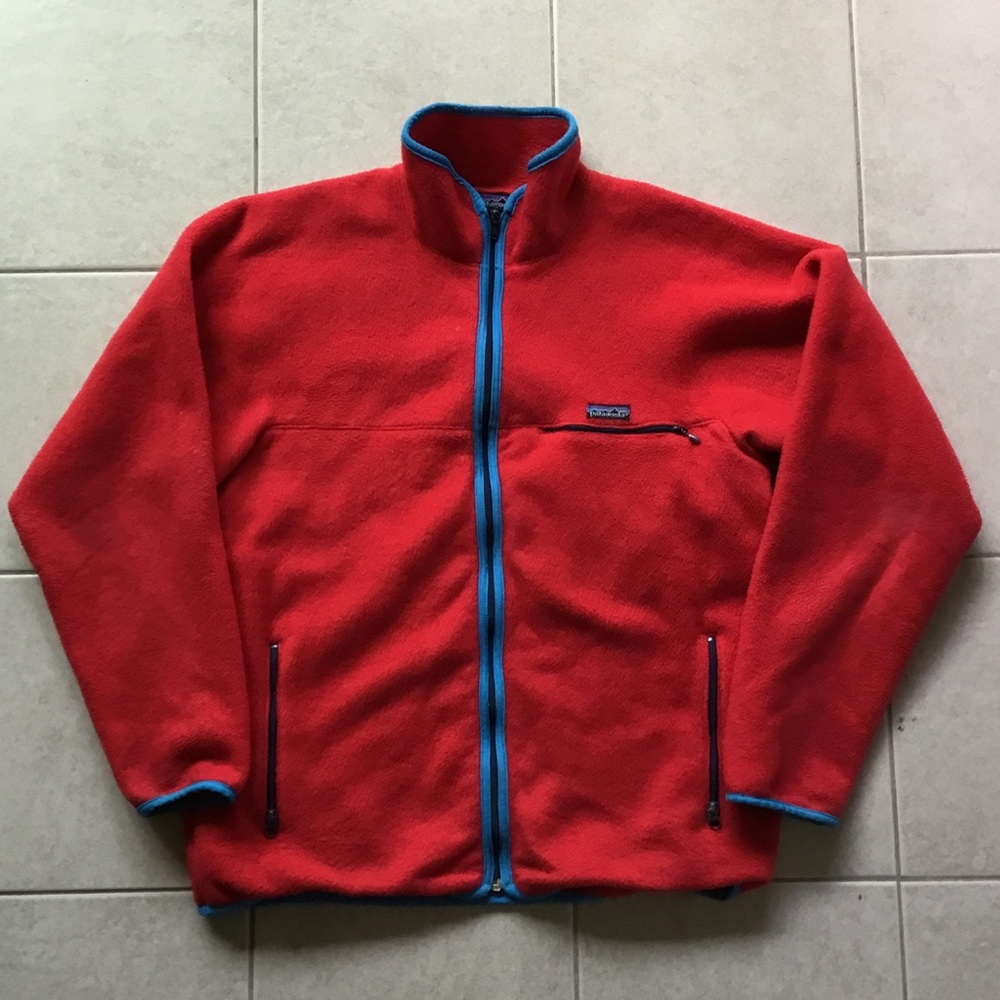 Mens Patagonia Full Zip Sweater Fleece Jacket XL